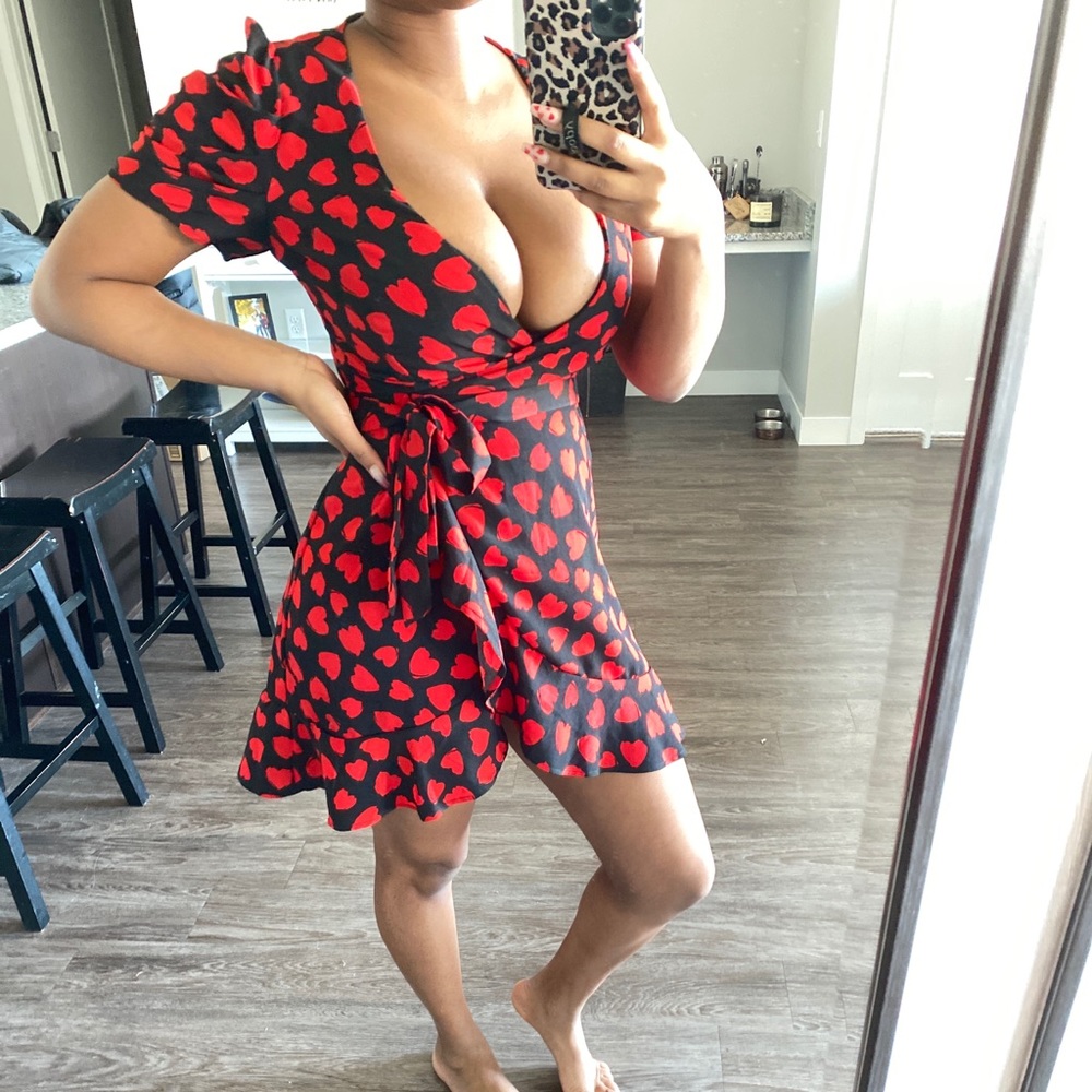 Red Heart Dress
